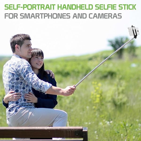 Cellet Cellet Premium Selfie Stick: Extendable & Adjustable for iPhone 15, Galaxy S24 & More - View 4 of 7