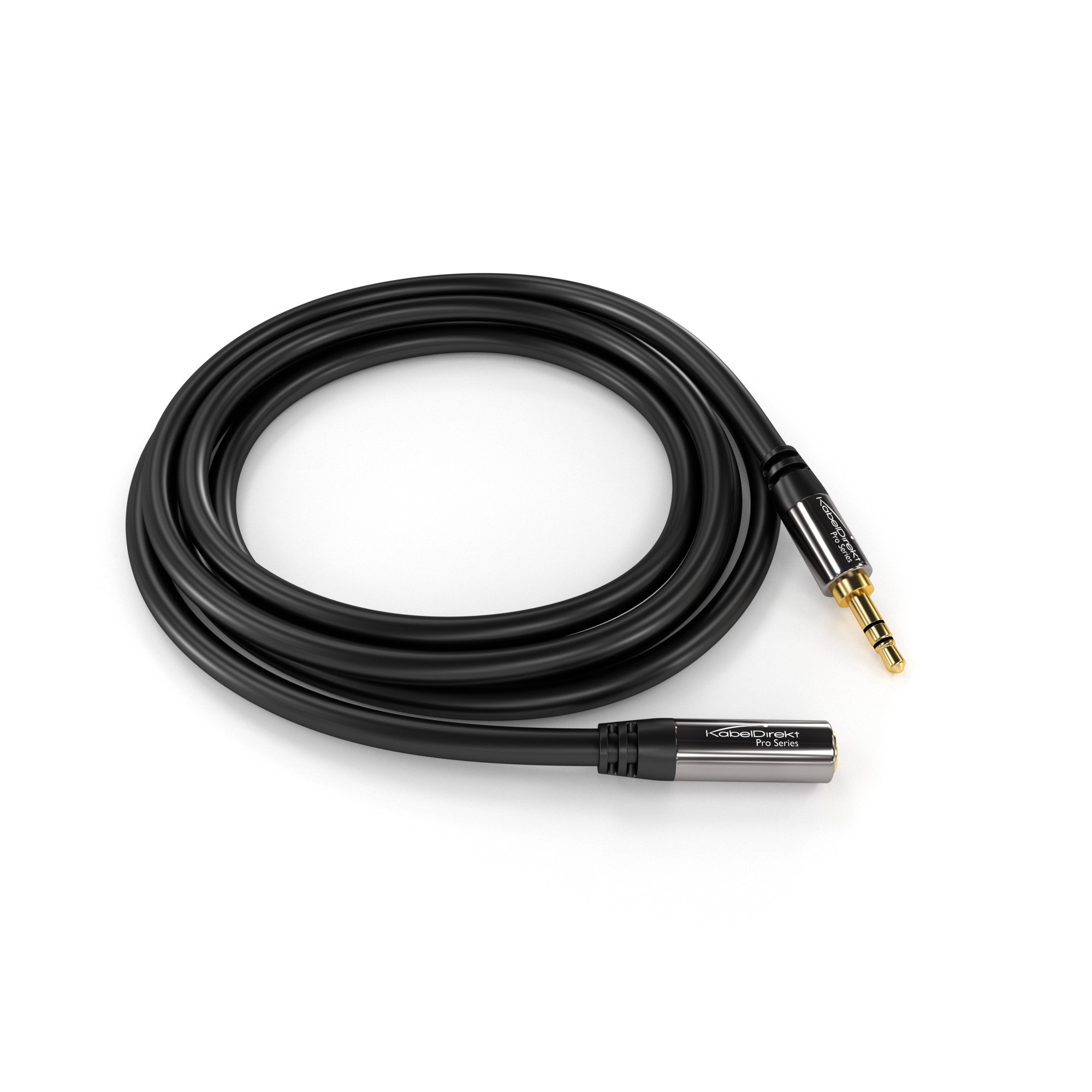 KabelDirekt 25 Feet 3.5mm Male to Female Stereo Audio Extension Cable PRO Series - View 6 of 6