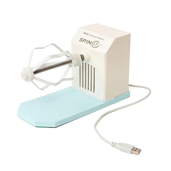 We R Memory Keepers Buy We R Memory Keepers Spin It Motorized Rotary Drying Tool - Fast & Efficient Crafting Solution - View 2 of 2