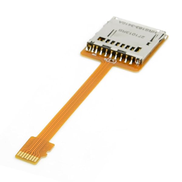 cablecc 10cm Cablecc Micro SD to SD Female Extension FPC Cable Kit - Flat Design for Easy Use - View 8 of 10