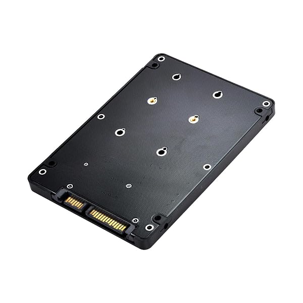 "Upgrade Your Storage: Cablecc mSATA SSD to 2.5" SATA Adapter Case for Fast Data Transfer"