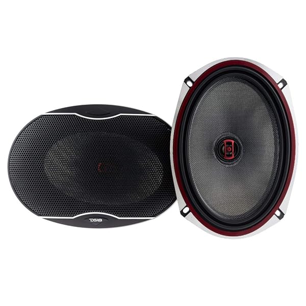 DS18 EXL-SQ6.9 6x9 Car Speakers - High Sound Quality, Superior Bass, 560 Watts - Set of 2