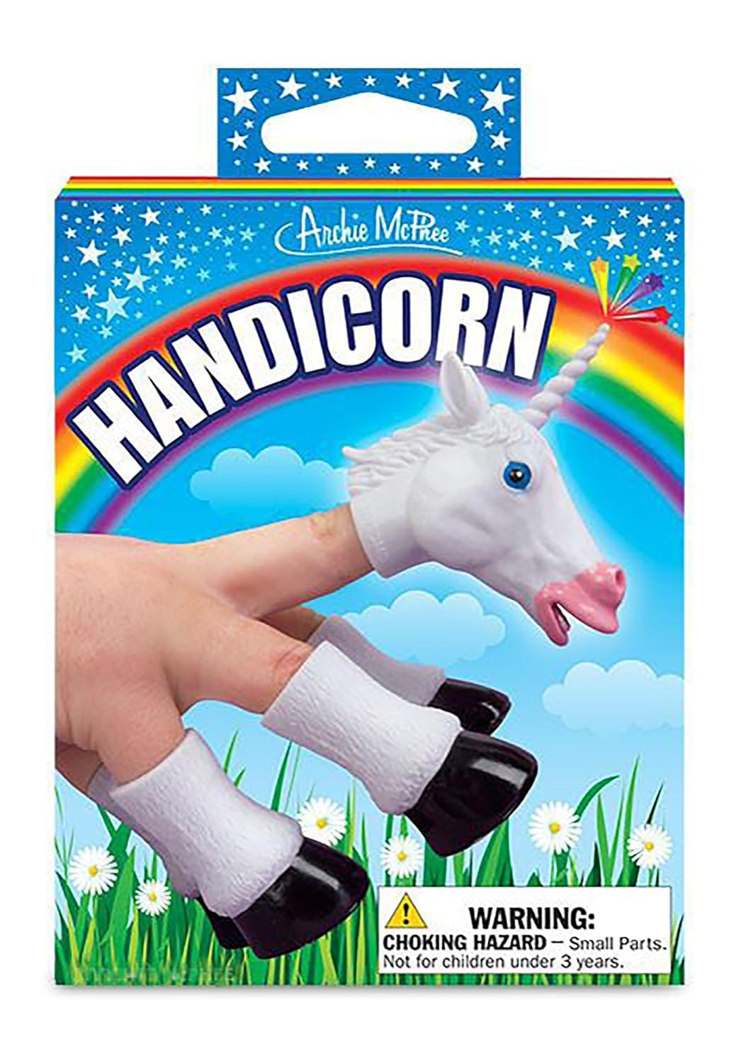 Mcphee HANDICORN Unique Unicorn Hand Puppet for Creative Play and Imaginative Fun