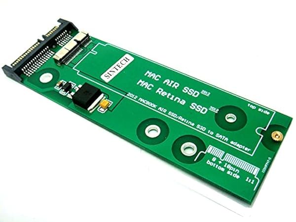 Upgrade Your MacBook Air/Pro Retina: Sinech 7+17Pin to SATA Adapter Card for SSD Compatibility