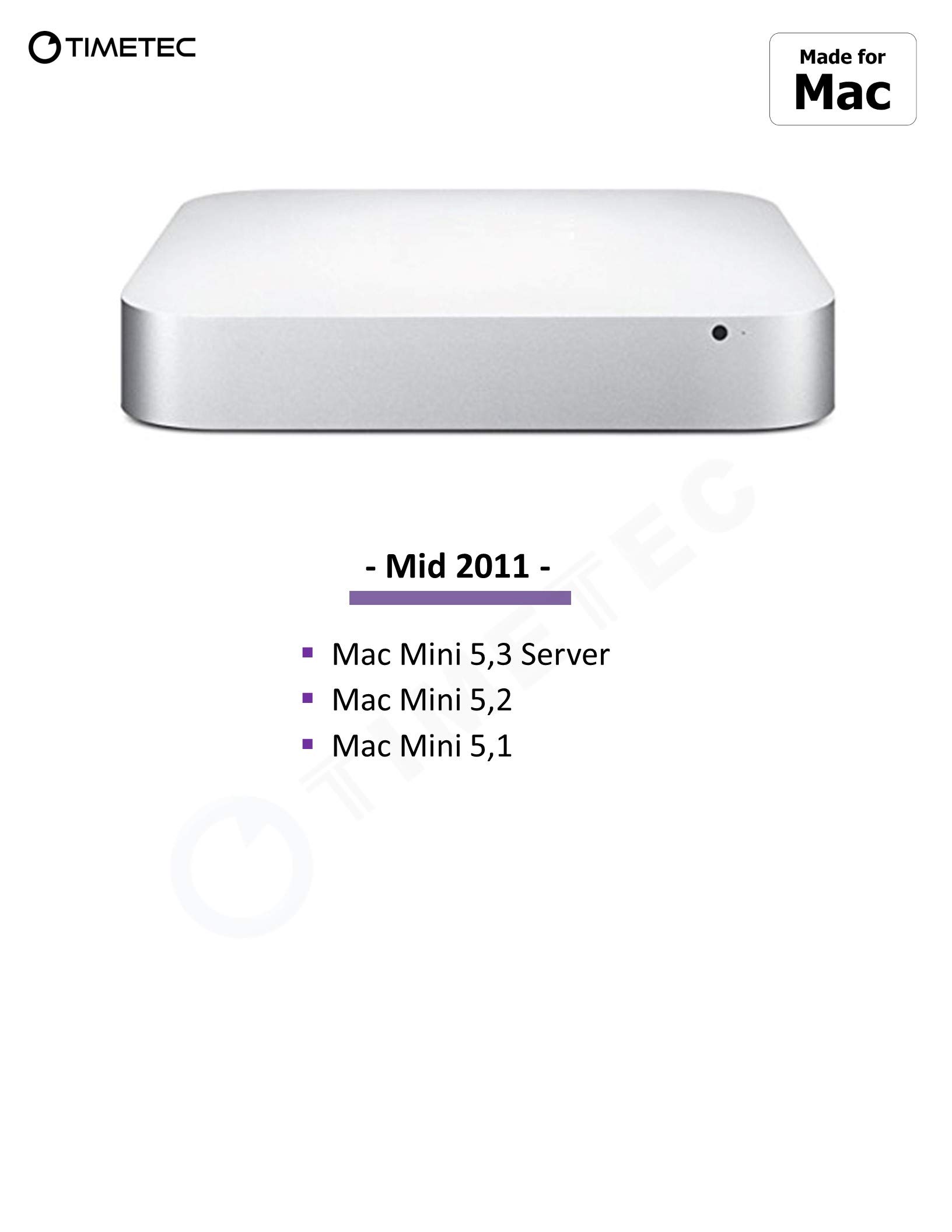 Timetec Team 4GB DDR3 1333MHz Non ECC SODIMM Memory Upgrade for Apple iMac Mac mini MacBook Pro 204-pin Laptop Notebook - View 6 of 9