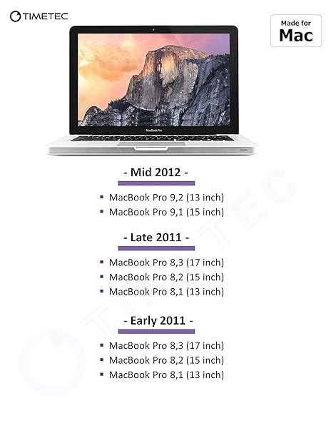 Timetec Timetec 8GB DDR3L 1600MHz RAM for MacBook Pro, iMac & Mac Mini - Compatible Upgrade for 2011-2015 Models - View 4 of 10