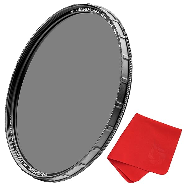 82mm X2 CPL Circular Polarizing Filter - AGC Optical Glass, MRC8 Coatings, Weather Sealed - Breakthrough Photography