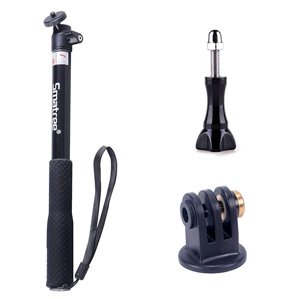 Smatree Best Smatree Extendable Aluminum Selfie Stick for GoPro, Insta360, DJI Action Cameras - Compatible with All Models - View 6 of 7