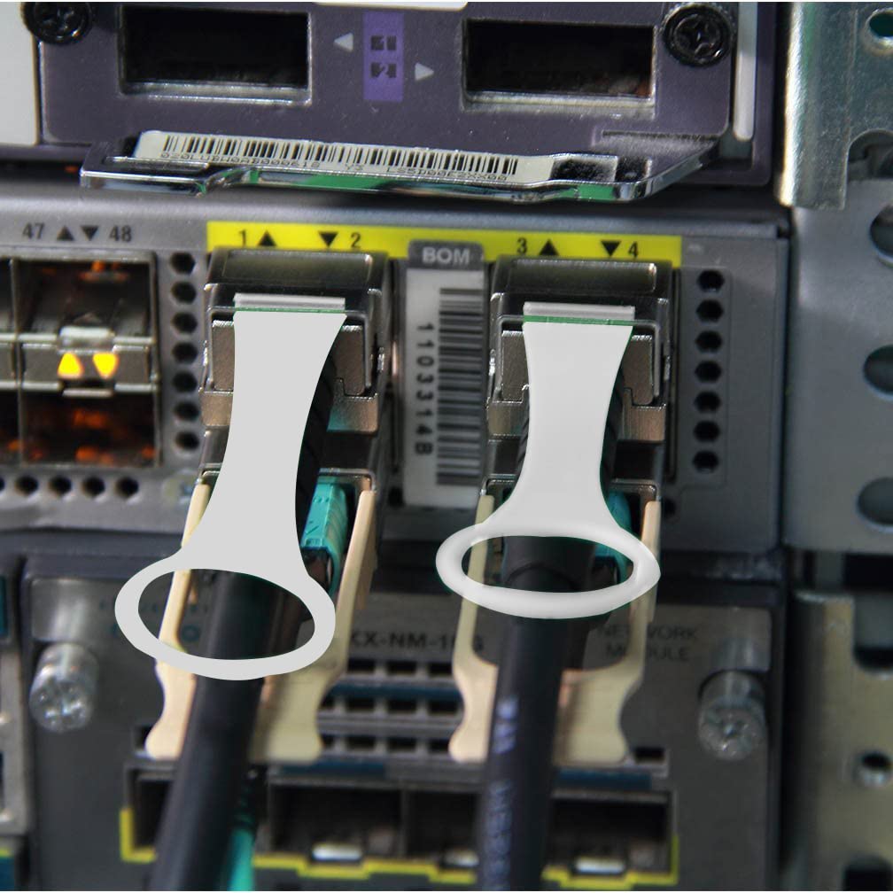 10Gtek 40G QSFP+ DAC Cable 40GBASE-CR4 Passive Direct Attach Copper Twinax for Juniper QFX-QSFP-DAC-1M 1 Meter 3.3ft - View 9 of 9