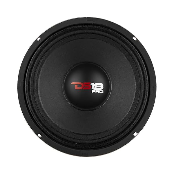 DS18 "DS18 PRO-X10M 10" Loudspeaker - 600W Max Midrange Car Audio Speaker for Superior Stereo Sound" - View 6 of 8