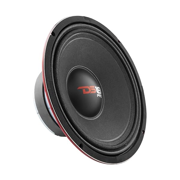 DS18 "DS18 PRO-X10M 10" Loudspeaker - 600W Max Midrange Car Audio Speaker for Superior Stereo Sound" - View 7 of 8