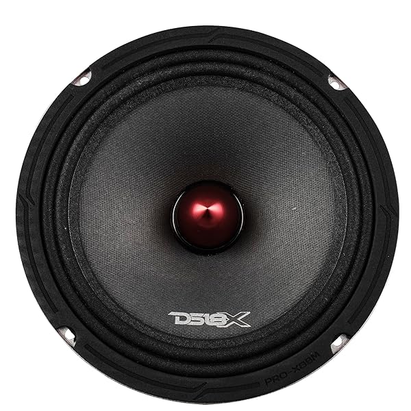 DS18 "DS18 PRO-X8BM 8" Loudspeaker - 550W Max Midrange Car Audio Speaker for Superior Stereo Sound" - View 9 of 11