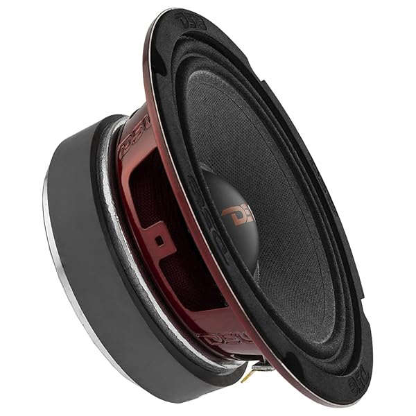 "DS18 PRO-X6M 6.5" Loudspeaker - 450W Max Midrange Car Audio Speaker for Superior Stereo Sound"