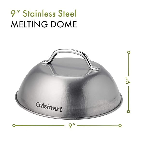 Cuisinart "Buy Cuisinart CMD-108 Melting Dome 9" - Durable Stainless Steel for Perfect Melting" - View 4 of 5