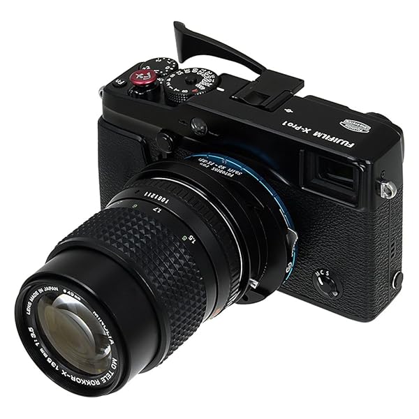 Fotodiox Fotodiox Pro Shift Adapter: Minolta SR Lenses to Fujifilm X-Series Cameras (X-Pro1, X-E1, X-T1) - Perfect Fit! - View 6 of 7