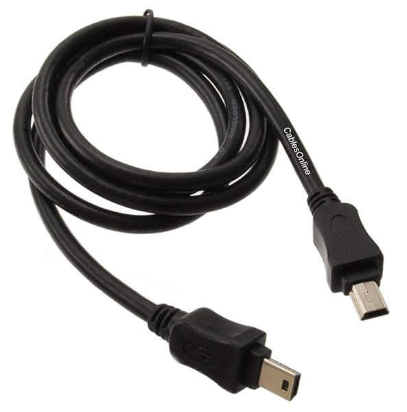CABLESONLINE.COM ATLANTIC COMPUTERTECH Buy 3ft USB 2.0 Mini-B 5-Pin Male/Male Cable - Fast Data Transfer | CablesOnline USB2-5503 - View 2 of 4
