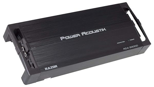 Power Acoustik Power Acoustik RZ4 3000D: 3000W Class D Full-Range & Monoblock Amp for Ultimate Sound Performance
