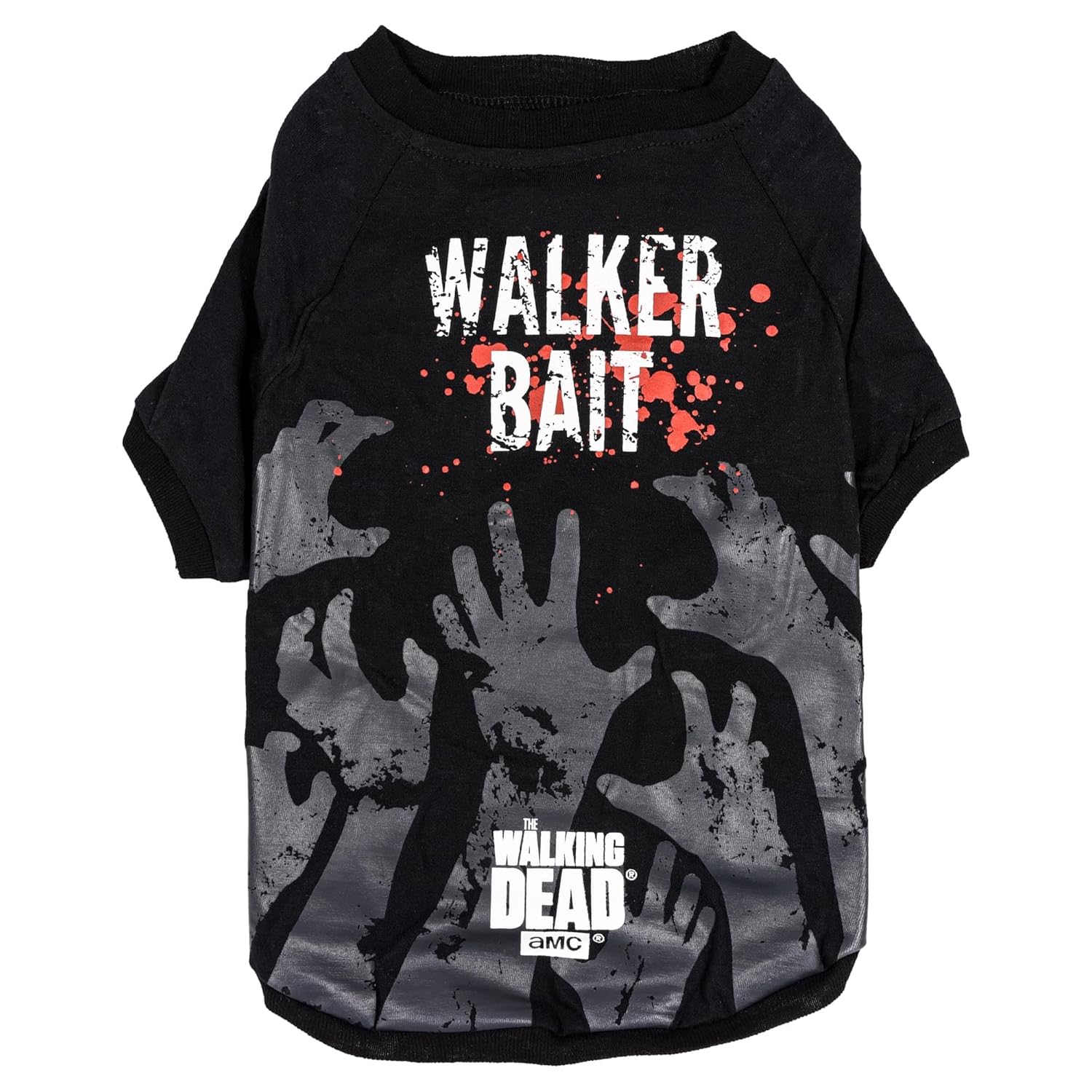 The Coop The Walking Dead Walker Bait Dog T-shirt Medium by The Coop for Fans and Pet Lovers