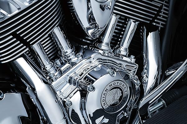 Upgrade Your 2014-19 Indian Motorcycle with Kuryakyn 5641 Chrome Tappet Block Accent Cover