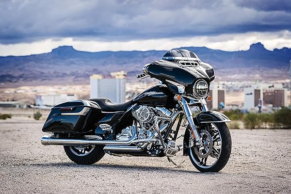 Kuryakyn Upgrade Your Harley: Kuryakyn 1387 Chrome Windshield Trim for 2014-19 Models - View 5 of 10
