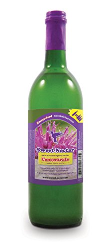 sweet-seed Sweet-Seed Hummingbird Nectar Concentrate - 25oz Bottle Makes 3X Volume & Extends Nectar Life for Feeders