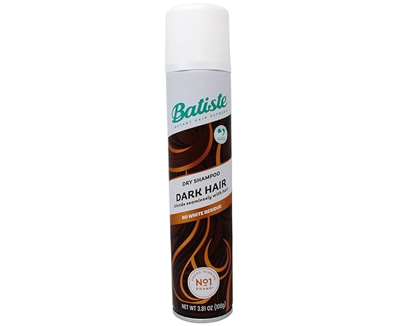 Batiste Batiste Dry Shampoo for Dark Hair - 3.81 oz | Refresh & Revive Your Locks Instantly!
