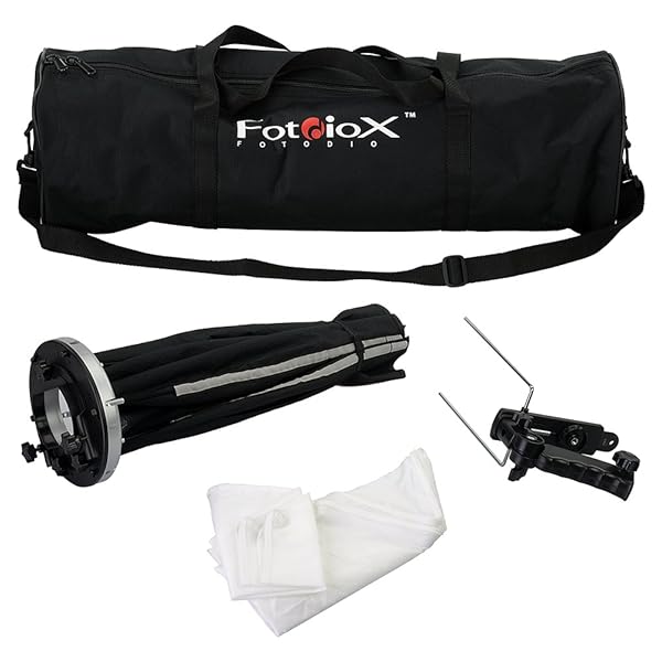 Fotodiox Fotodiox F60 Quick-Collapse 60cm Hexagon Softbox for Canon, Nikon & More - Perfect Flash Accessory - View 3 of 6