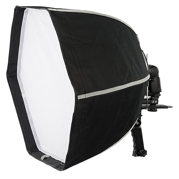 Fotodiox Fotodiox F60 Quick-Collapse 60cm Hexagon Softbox for Canon, Nikon & More - Perfect Flash Accessory - View 5 of 6