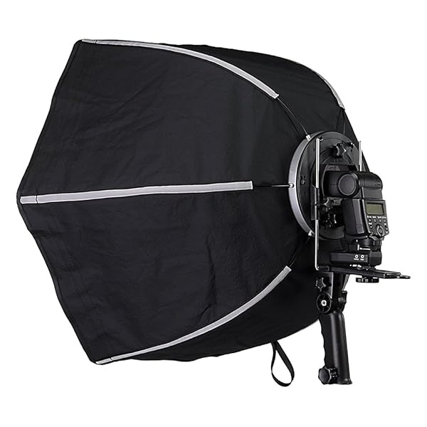 Fotodiox Fotodiox F60 Quick-Collapse 60cm Hexagon Softbox for Canon, Nikon & More - Perfect Flash Accessory - View 6 of 6