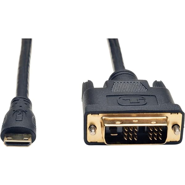 TRIPP LITE Tripp Lite Mini HDMI to DVI Cable 3ft - High-Quality Digital Monitor Adapter (Mini HDMI to DVI-D M/M) - Black - View 2 of 2