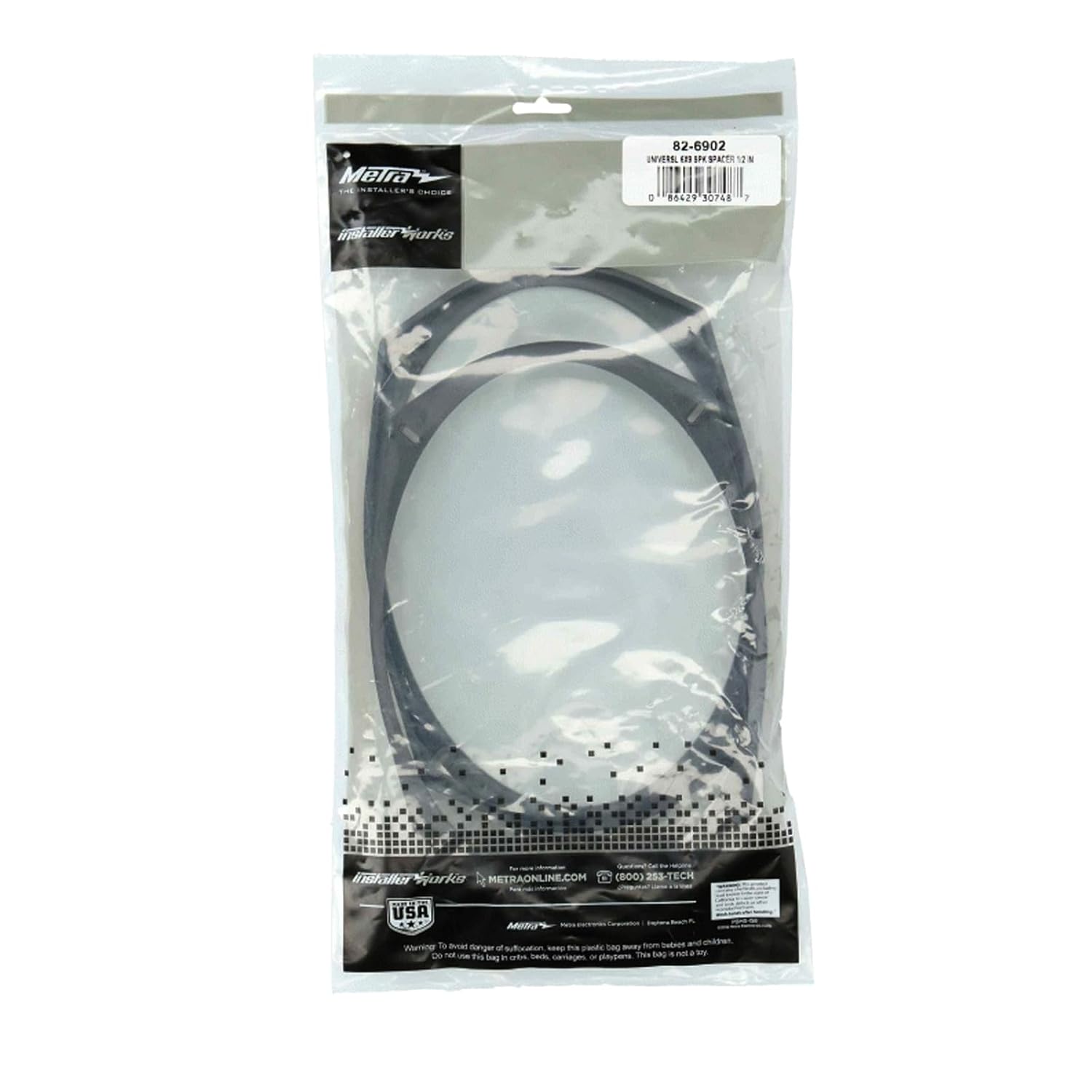 Metra Metra 826902 Half Inch Spacer for 6x9 Inch Speakers Compatible with Various Models - View 7 of 7