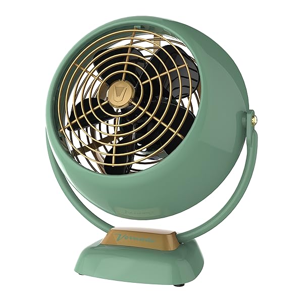 Vornado Vornado VFAN Jr. Vintage Air Circulator Fan in Green - Stylish & Efficient Cooling Solution