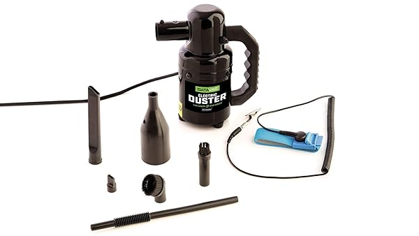 METROVAC METROVAC 4 inW Electronics Duster - 70 CFM Powerful Air Blower for Computers & Gadgets (2016 Version)