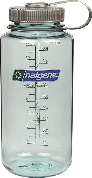 Nalgene Buy Nalgene Tritan Wide Mouth 32-Ounce BPA-Free Water Bottle in Seafoam - Durable & Eco-Friendly Hydration Solution