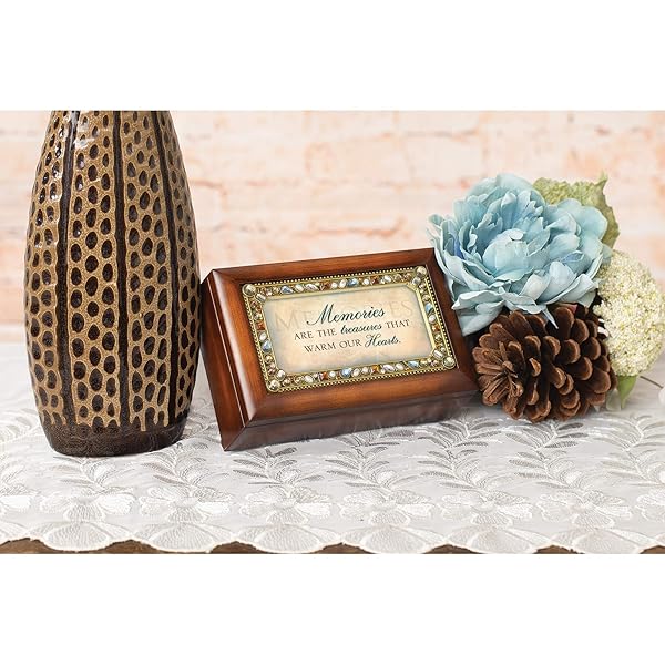 Cottage Garden Cottage Garden Memories Warm Woodgrain Jewelry Music Box Plays Fur Elise Perfect Gift for Music Lovers - View 2 of 7