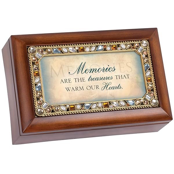 Cottage Garden Cottage Garden Memories Warm Woodgrain Jewelry Music Box Plays Fur Elise Perfect Gift for Music Lovers