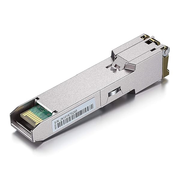 10Gtek 10Gtek 1.25G SFP-T Copper SFP Module for Cisco, Meraki, Fortinet & More - High-Speed RJ45 Transceiver - View 5 of 7