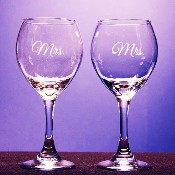 Armour Etch Armour 21-1645 Over N Over Glass Etching Stencil - 5x8 Inch Mr. & Mrs. Design for DIY Crafts - View 6 of 6