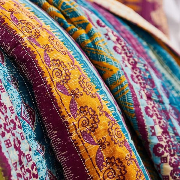 Greenland Home Fashions Greenland Home Southwest Quilt Set Full Queen 3 Piece Siesta for Cozy Bedroom Decor - View 3 of 6