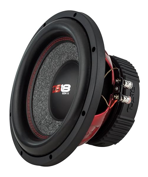 DS18 "DS18 GEN-X104D Subwoofer - 10" Dual 4 Ohm, 800W Max Power Car Audio Bass Speaker" - View 4 of 7