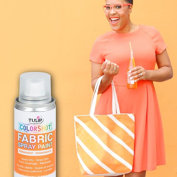 TULIP Buy Tulip ColorShot Instant Fabric Color 3oz - Neon Orange for Vibrant DIY Projects - View 6 of 9