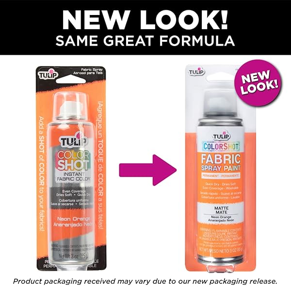 TULIP Buy Tulip ColorShot Instant Fabric Color 3oz - Neon Orange for Vibrant DIY Projects - View 7 of 9