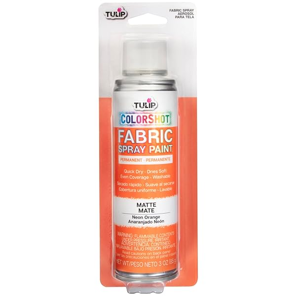TULIP Buy Tulip ColorShot Instant Fabric Color 3oz - Neon Orange for Vibrant DIY Projects - View 2 of 9