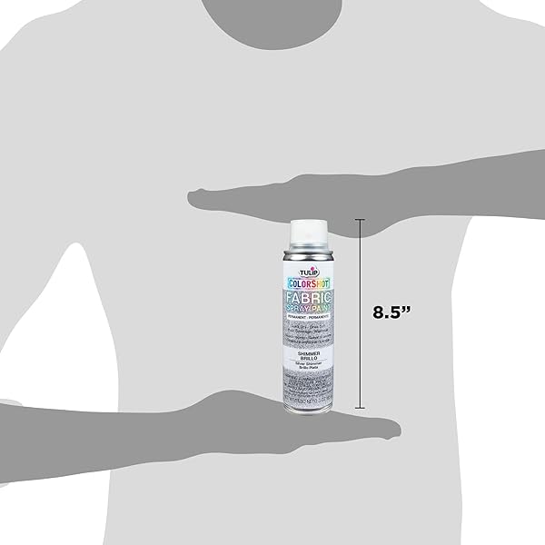 TULIP Buy Tulip ColorShot Instant Fabric Color 3oz - Silver Shimmer for Vibrant DIY Projects - View 8 of 9