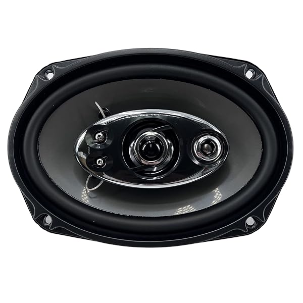 AUDIOTEK AUDIOTEK K7 Pair of K69.5 6x9 Inch 700W 5-Way Car Coaxial High Performance Speaker System - View 2 of 7