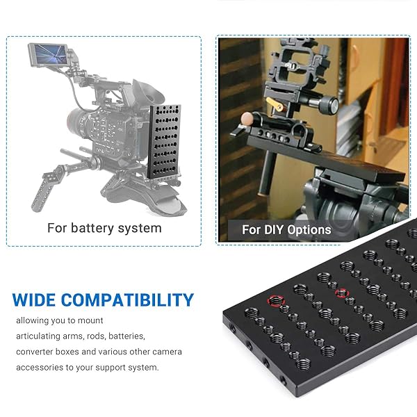 SMALLRIG SmallRig Multi-purpose Camera Mounting Plate for Quick Release Plate Ideal for Photographers and Videographers - View 4 of 8