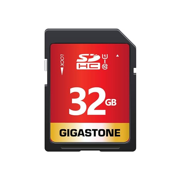 Gigastone Gigastone 32GB SD Card UHS-I Class 10 High Speed for Full HD Video Compatible with Canon Nikon Sony Pentax Kodak Olympus Panasonic Cameras - View 2 of 9