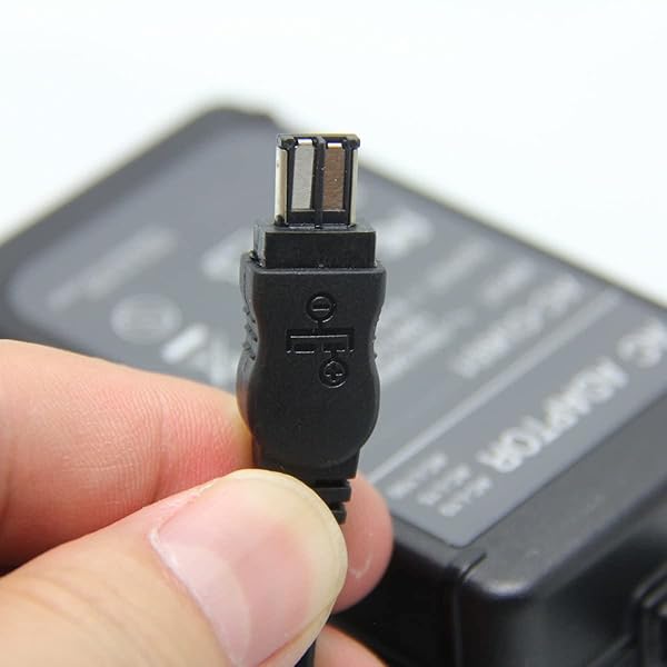 GLORICH Glorich AC-L100 Replacement Power Adapter Charger for Sony Cameras and Camcorders Compatible with AC-L100 AC-L10 AC-L15 Series - View 10 of 11