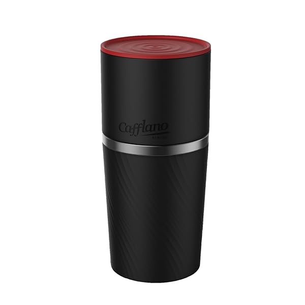 Cafflano Cafflano Klassic All-in-One Coffee Maker Drip Kettle Grinder Stainless Filter Tumbler for Camping and Travel