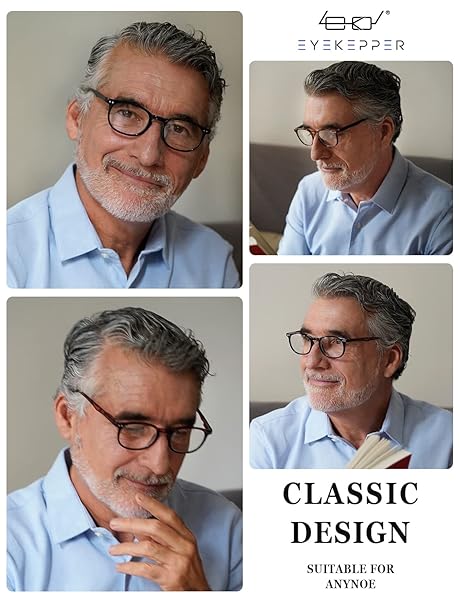 Eyekepper Eyekepper Blue Light Blocking Reading Glasses Vintage Tortoise for Men and Women - View 2 of 7